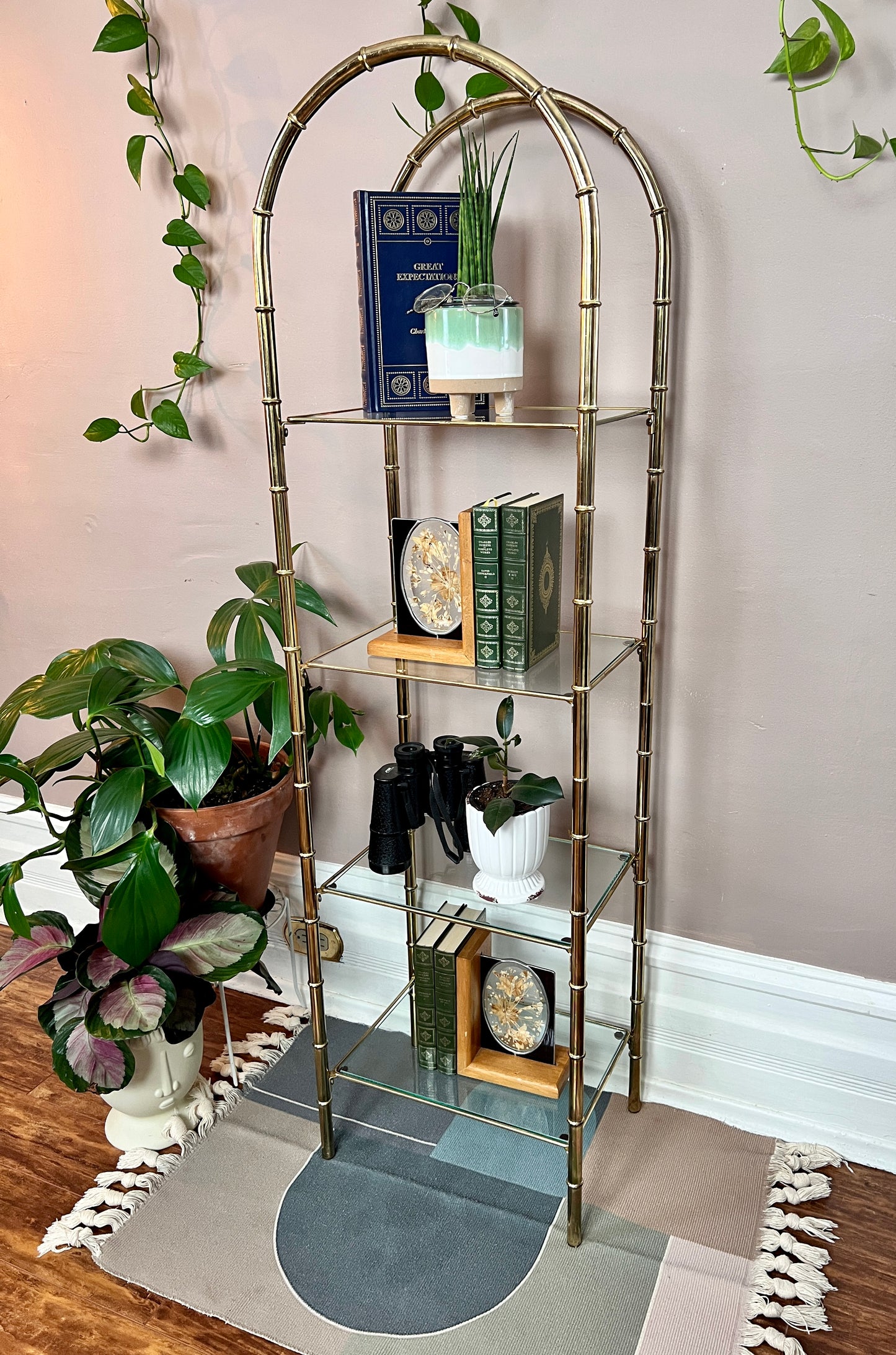 The Regency Brass Shelf