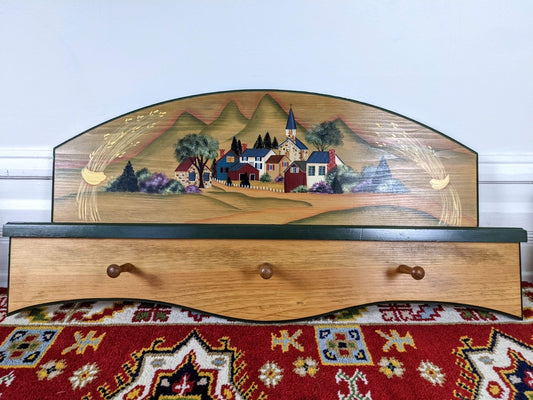 The Happy Town Coat Hanger