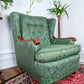 The Laurel Green Armchair