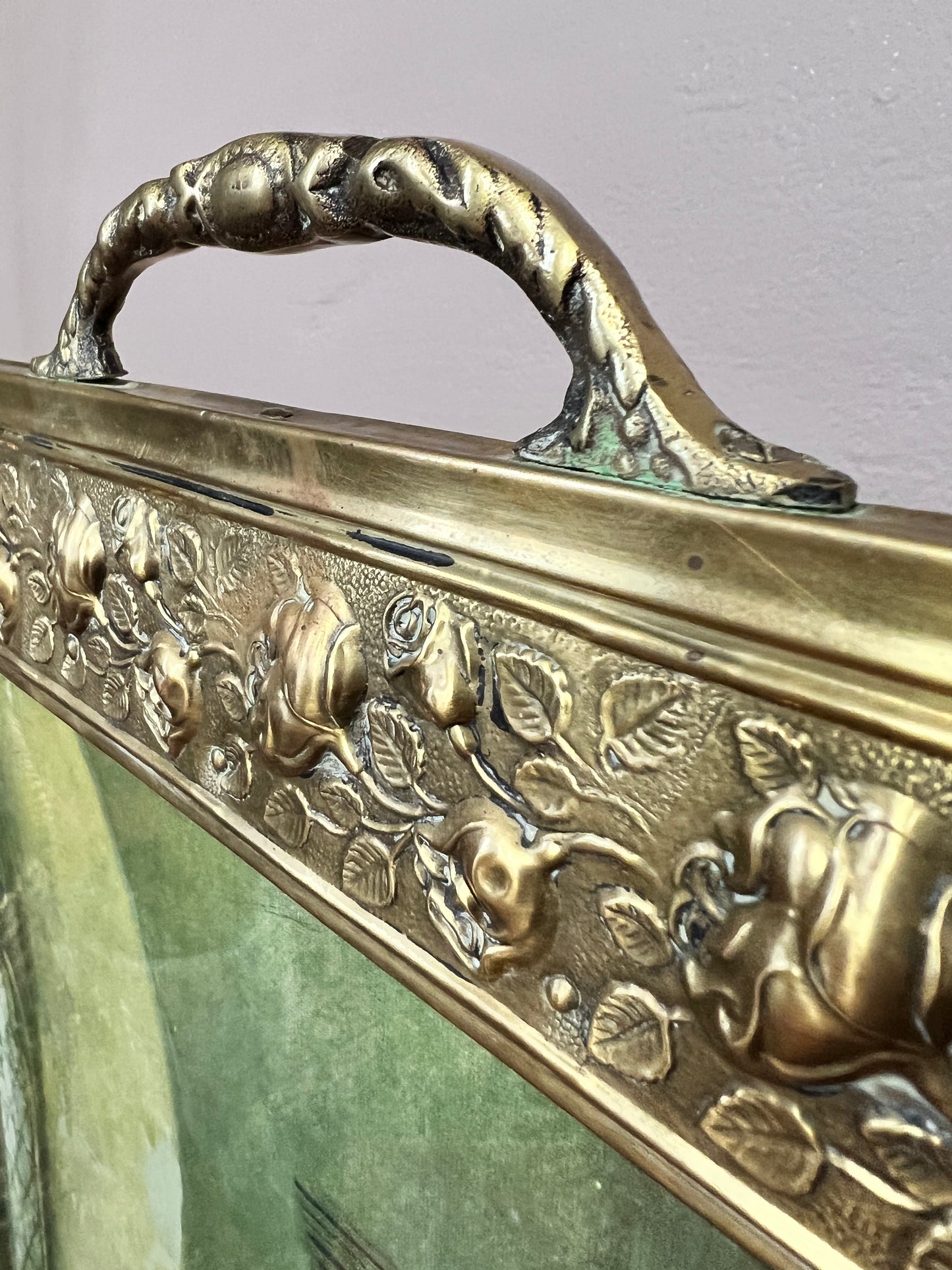 The Broseph Brass Draft Screen