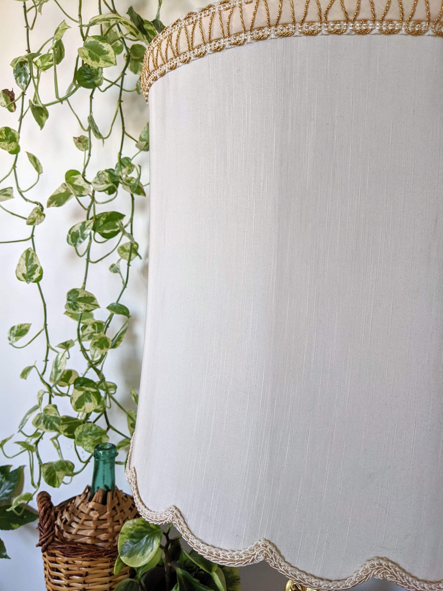 The Golden Cherub Lamp