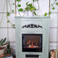 The Sage Green Fireplace