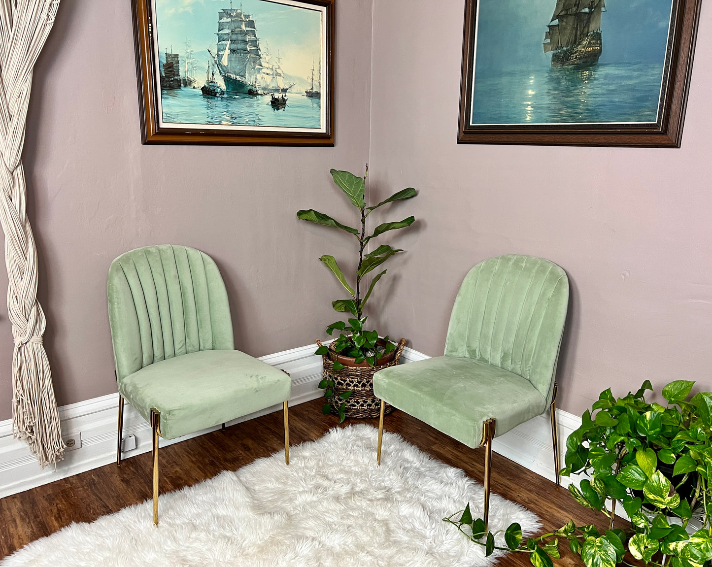 The Spearmint Chairs