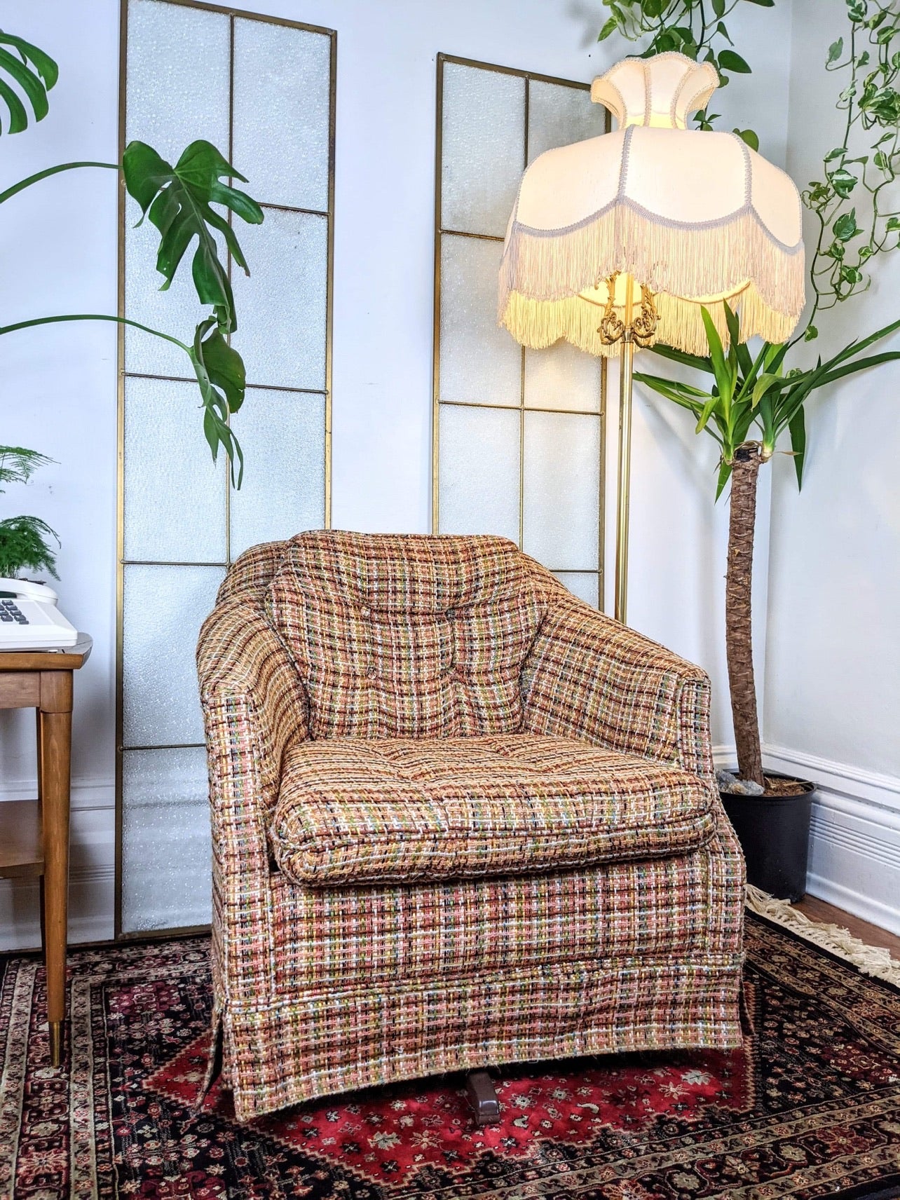 The Tyrone Tweed Chair