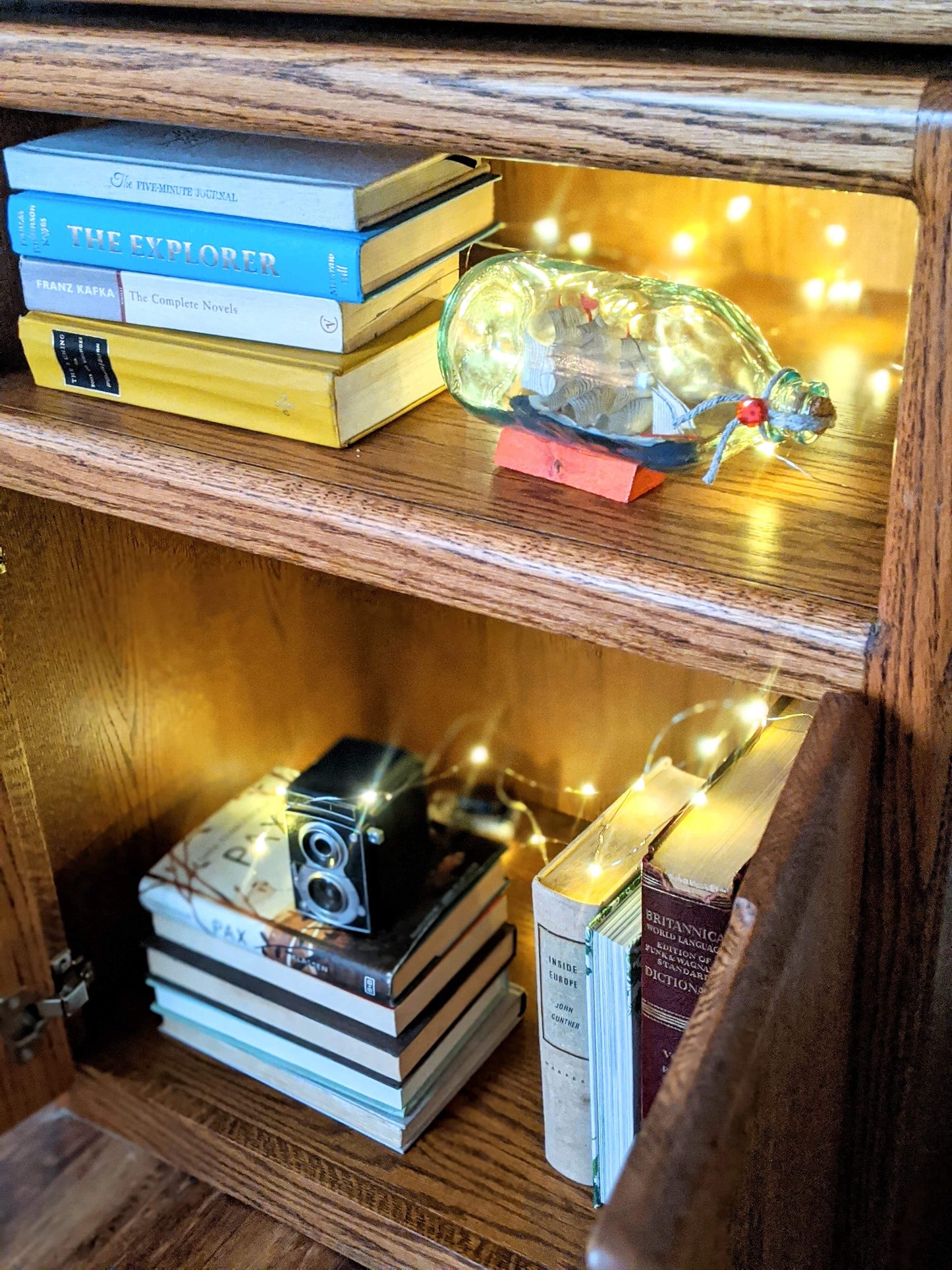 The Oscar Oak Cabinet