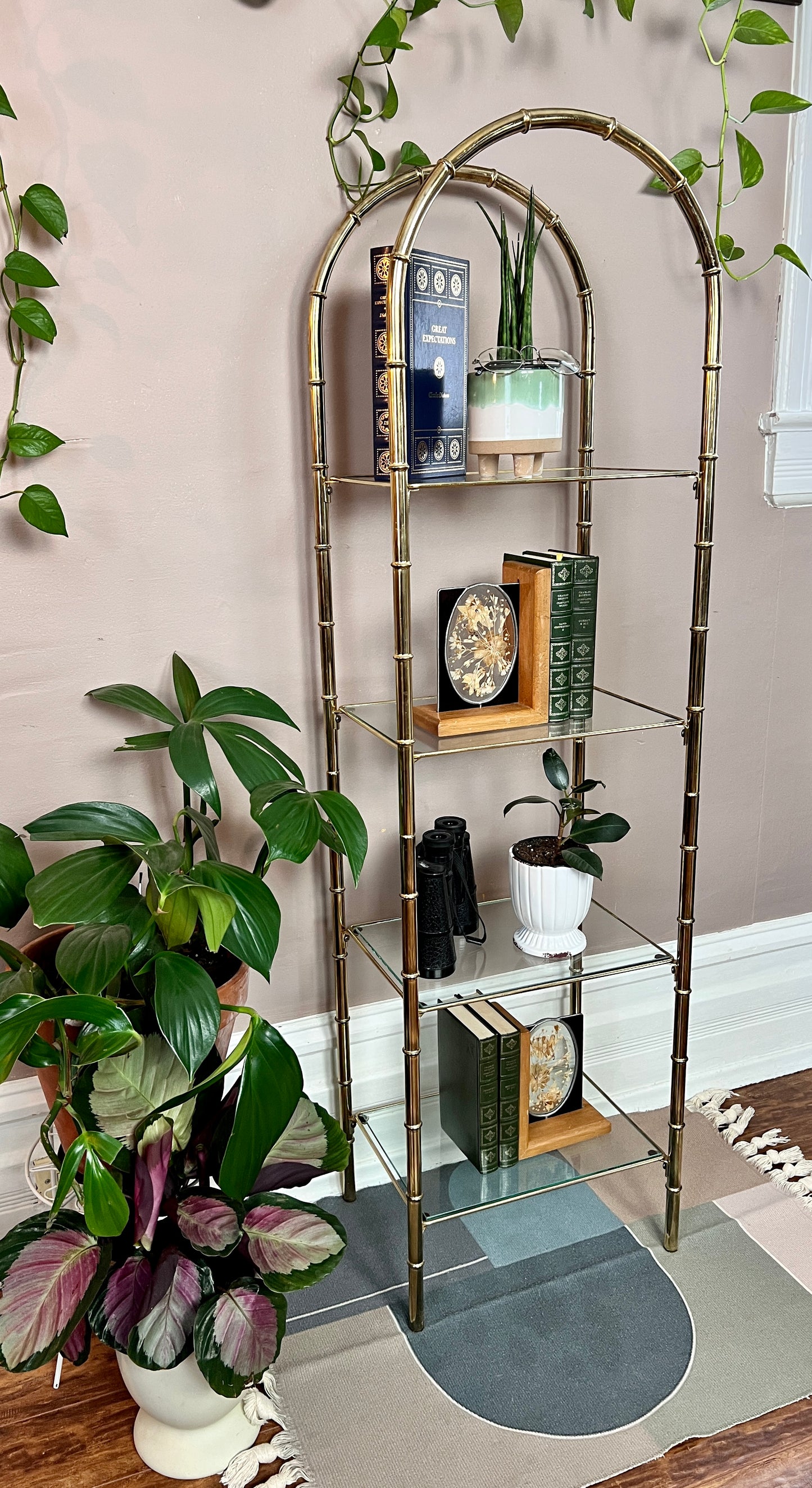 The Regency Brass Shelf