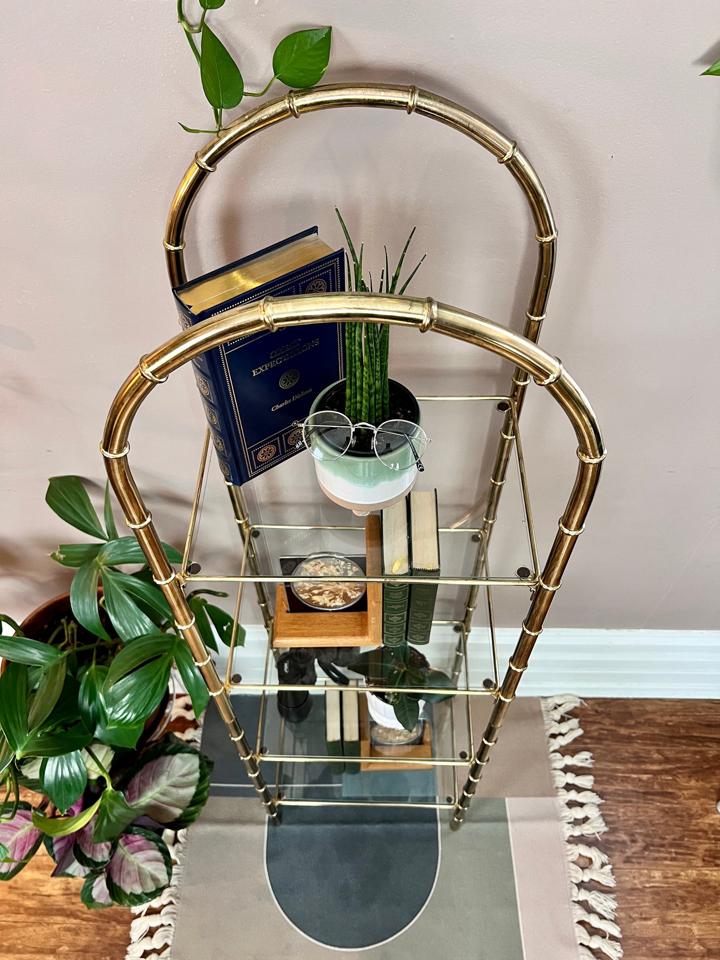 The Regency Brass Shelf