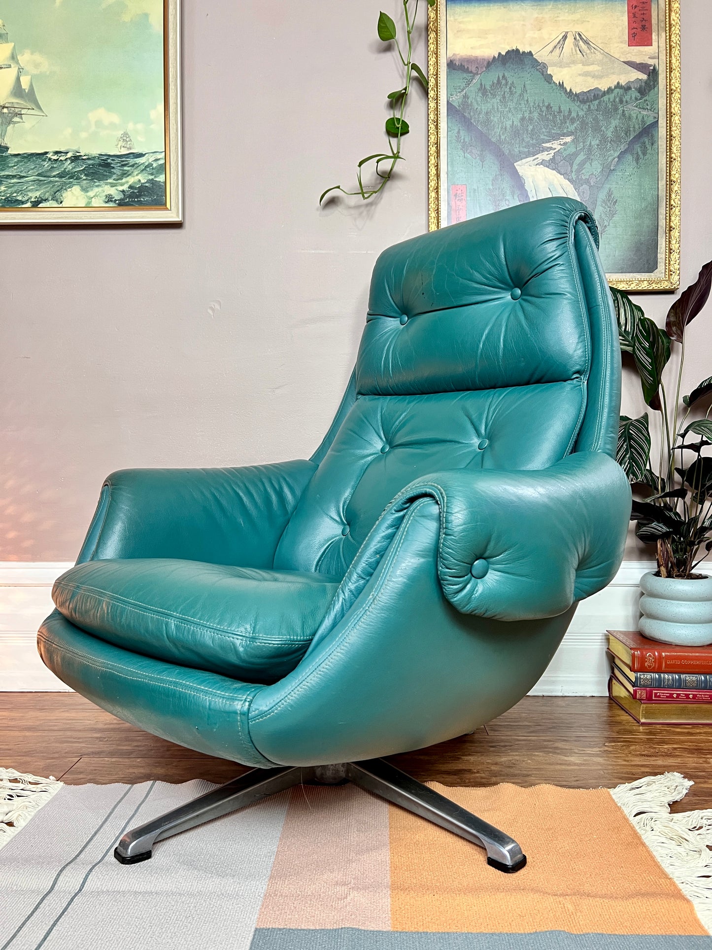 The Teal Armchair
