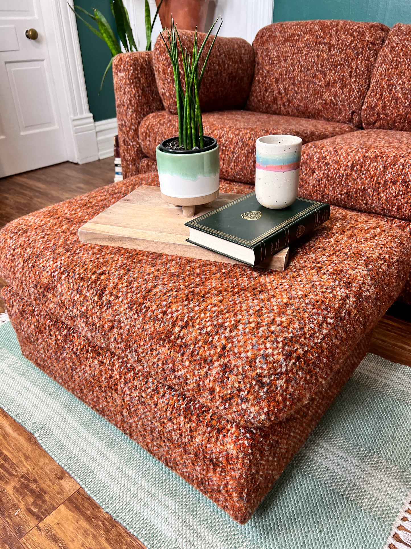 The Backgammon Sofa, Chair & Ottoman Set