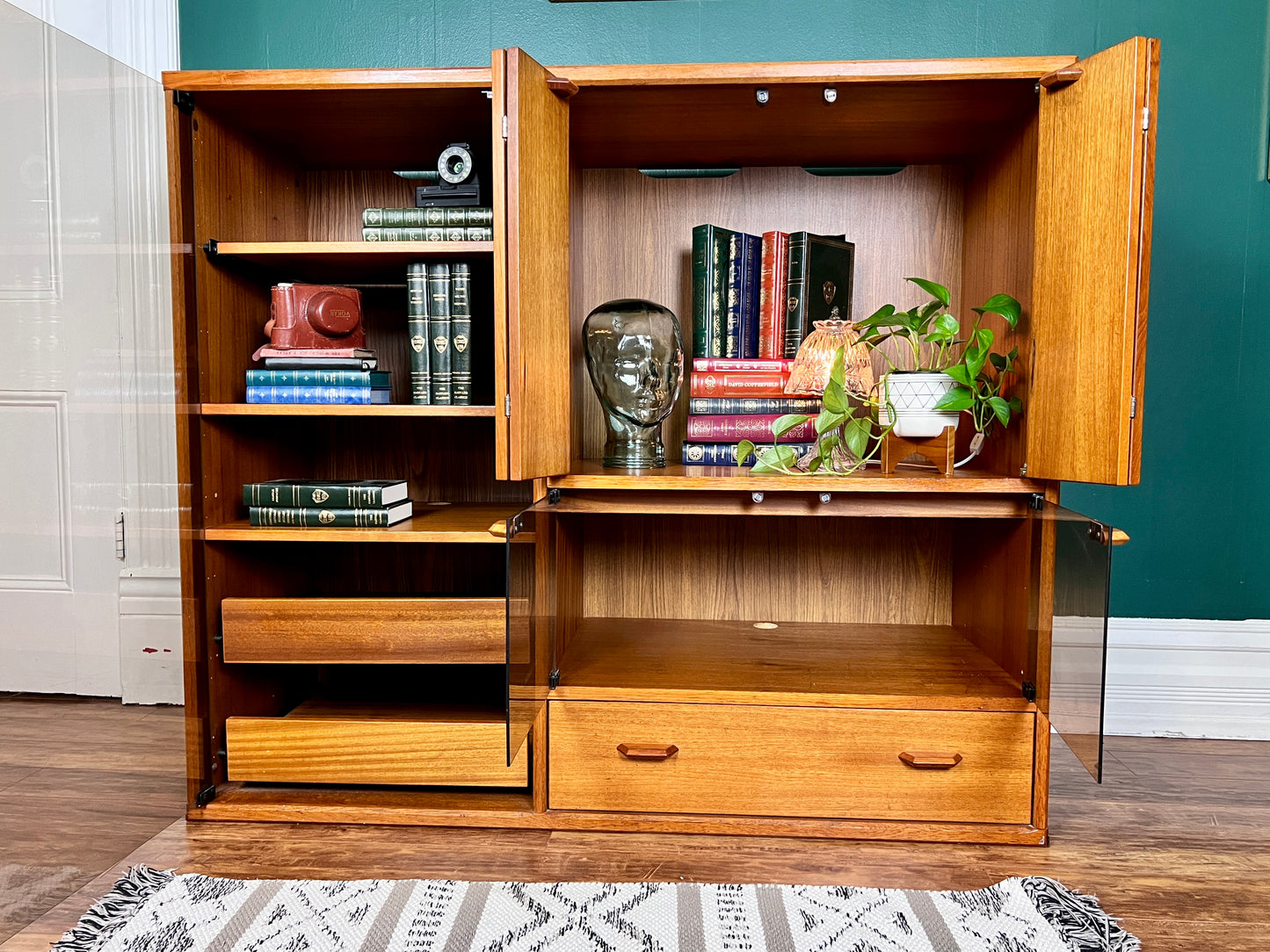 The Tamino Teak Cabinet