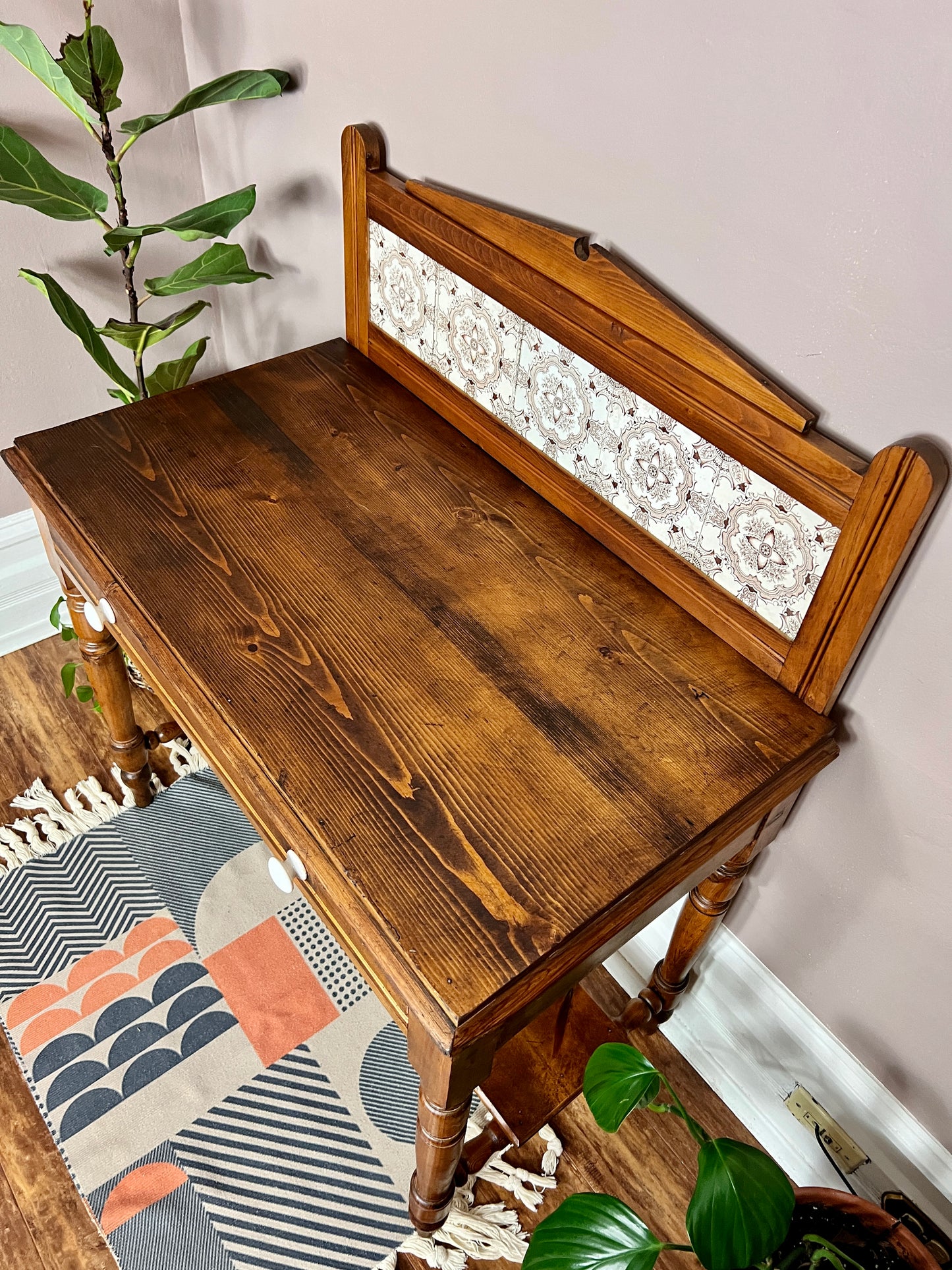 The Dark Pine Table