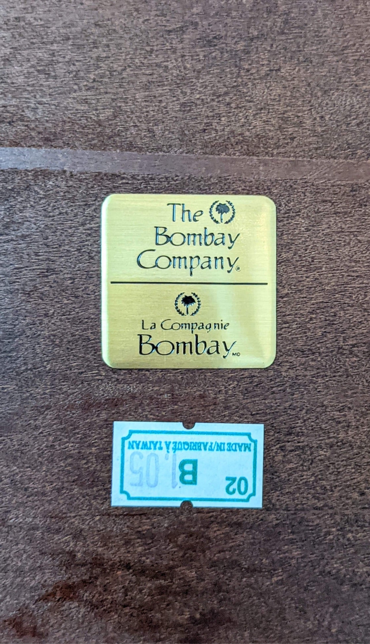 The Bombay Side Table