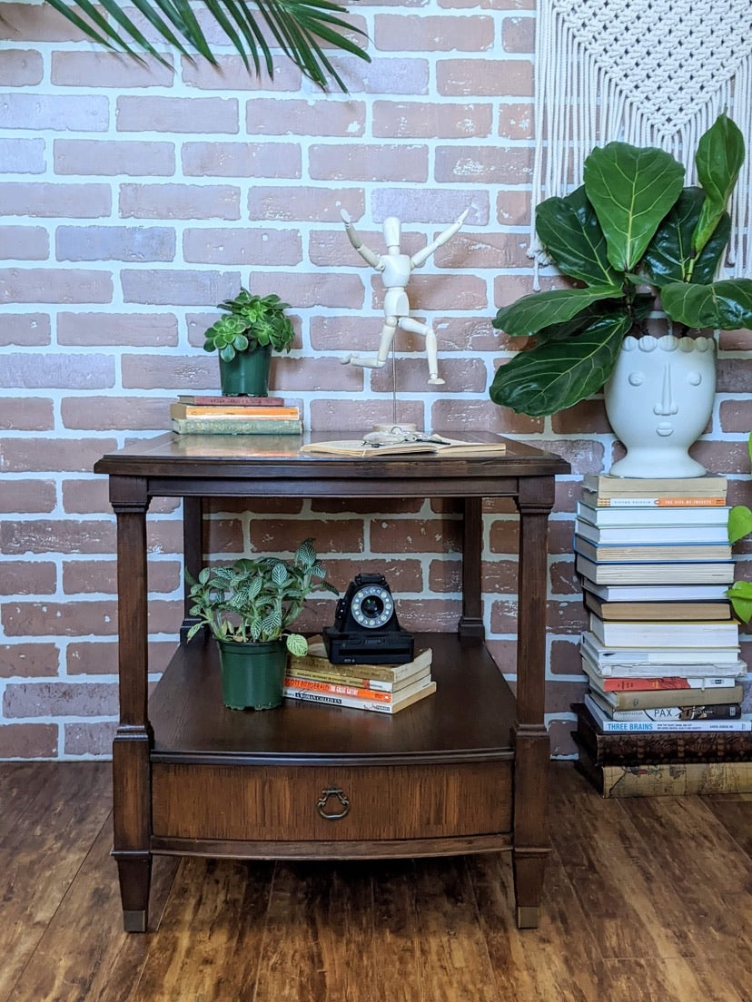 deila craft bed side tables brown vintage victoria bc furntiure