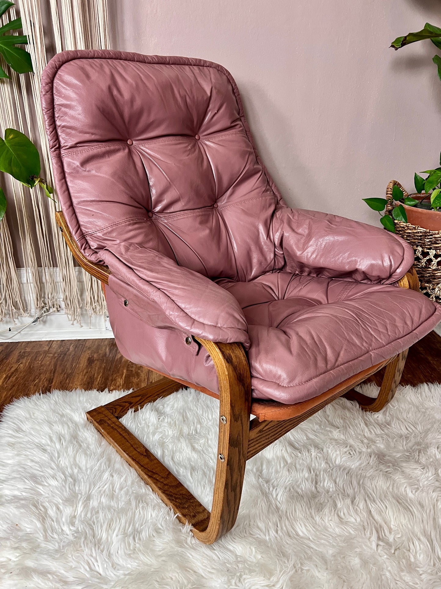 The Dusty Rose Armchairs