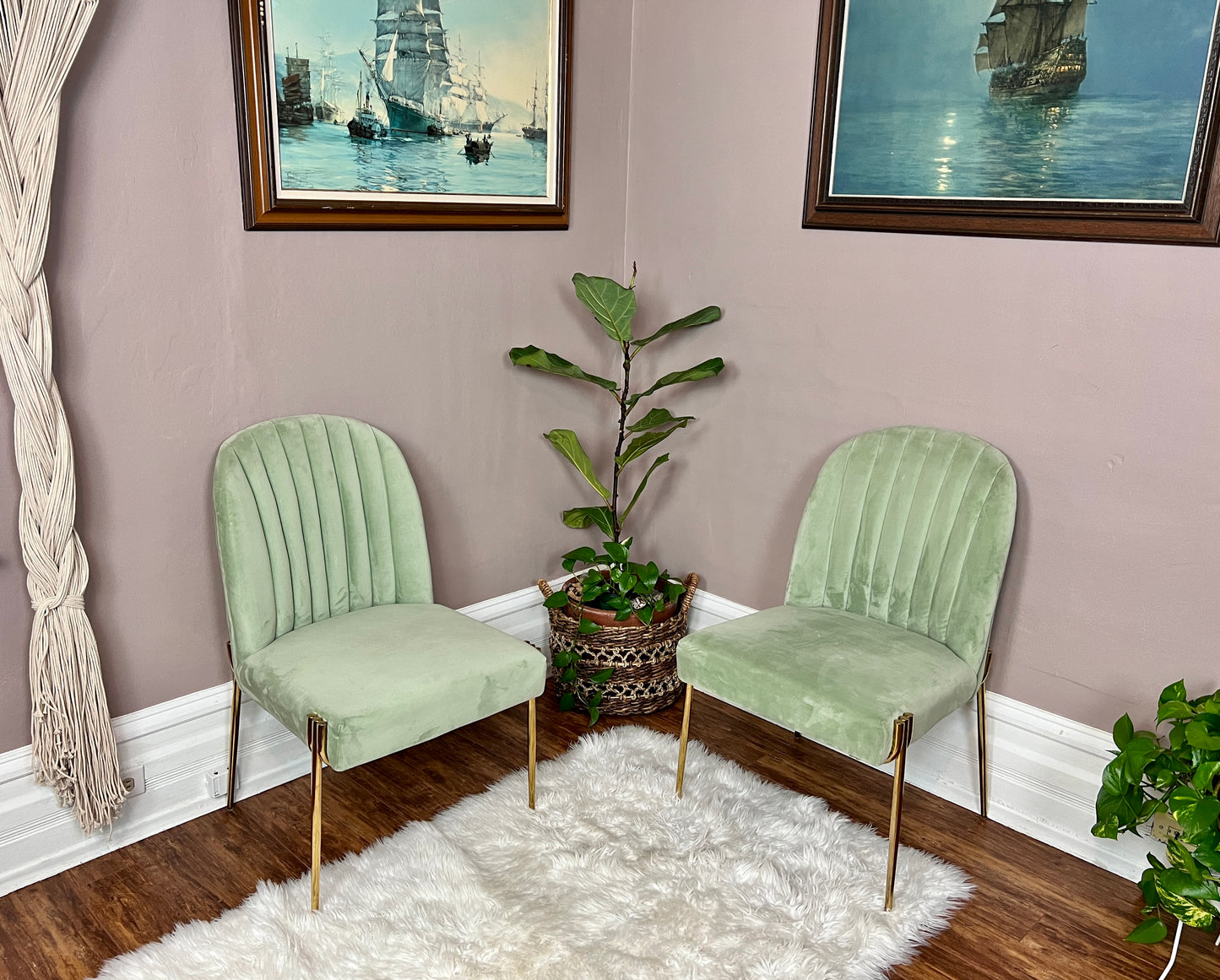 The Spearmint Chairs