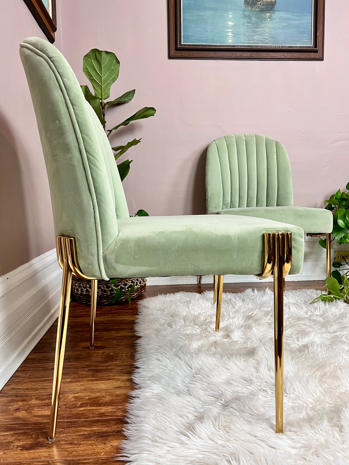 The Spearmint Chairs