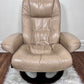 The Reginald Leather Chair & Ottoman