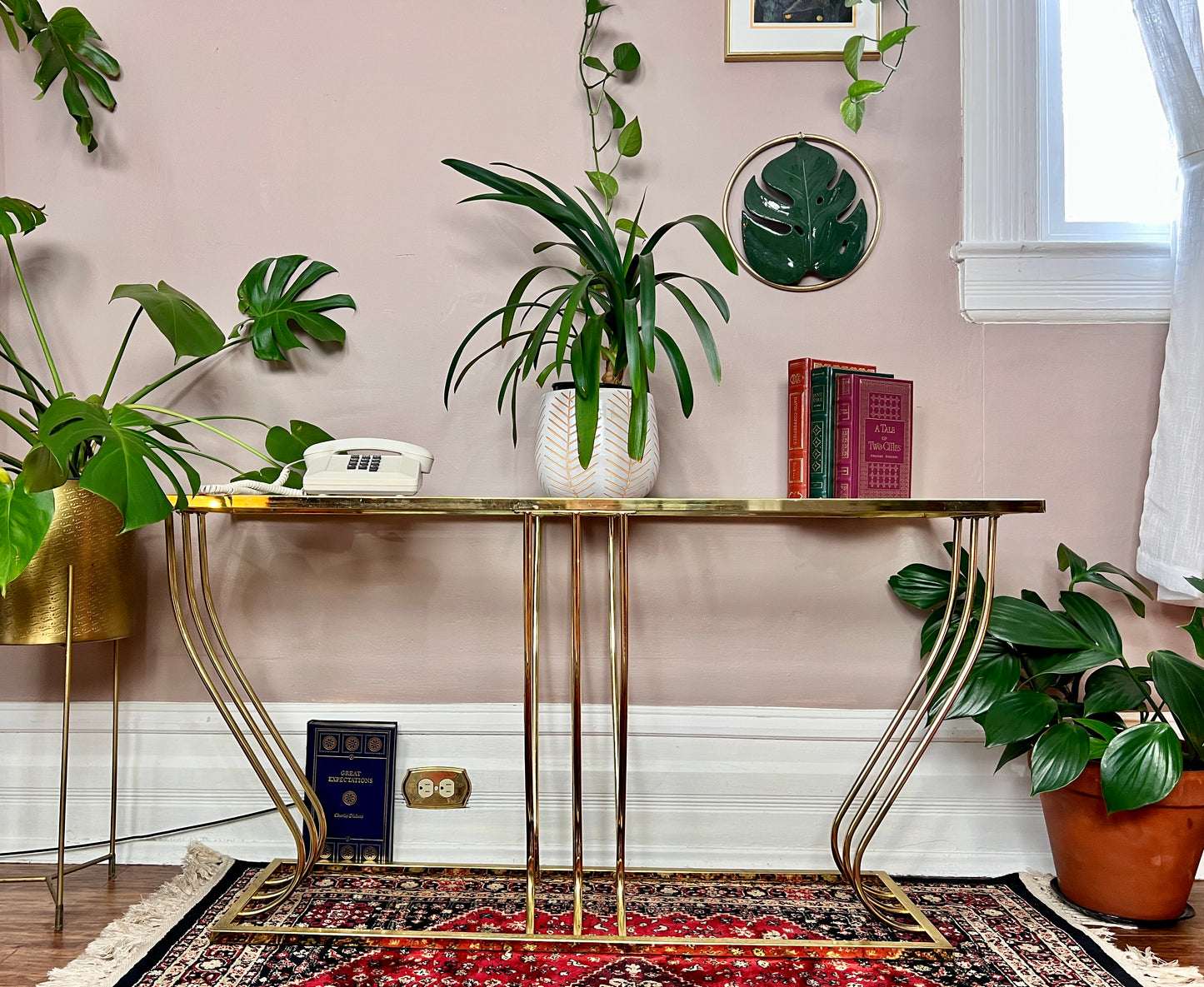 The Mandalay Brass Table