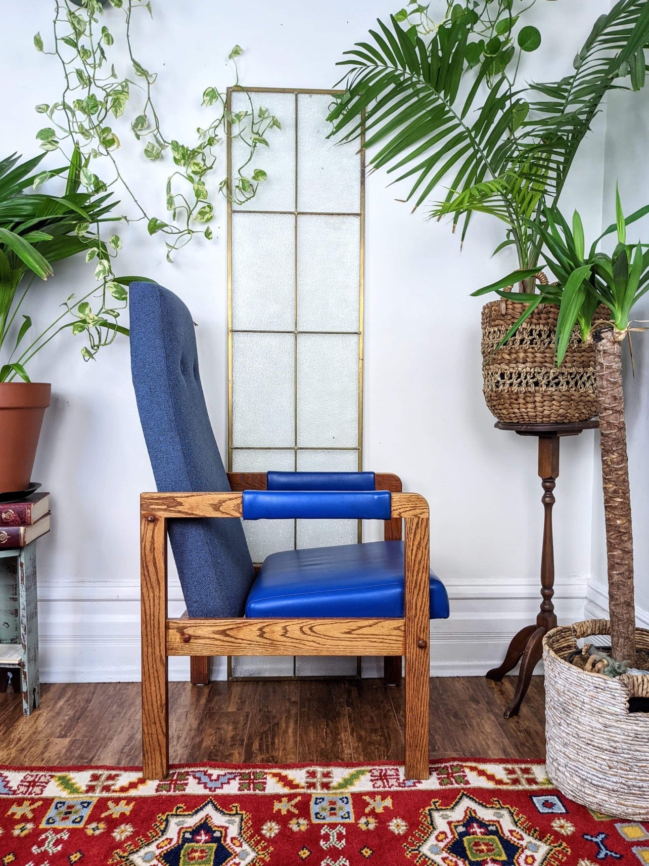 The Big Blue Armchairs