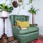 The Laurel Green Armchair