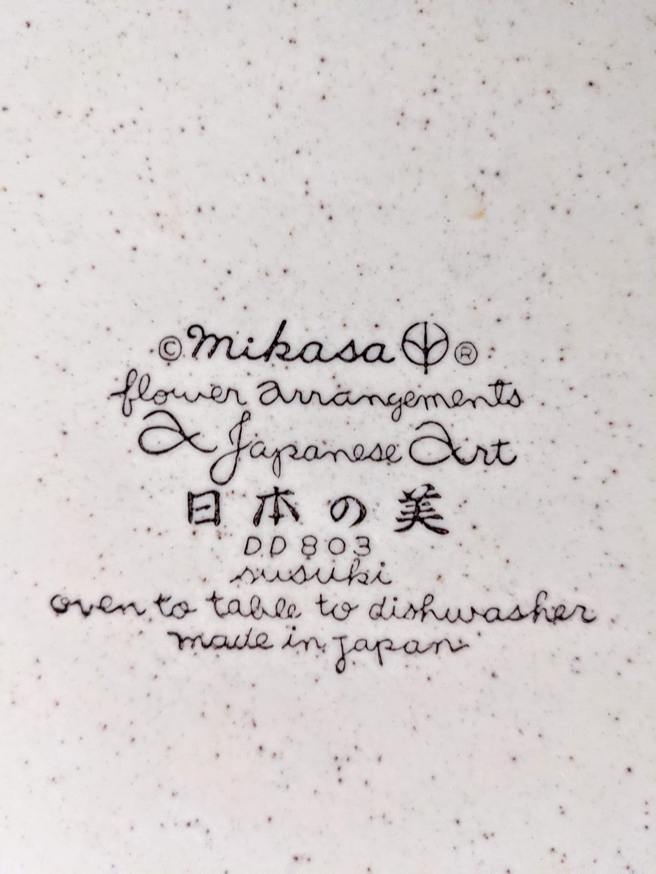 The Mikasa Susuki Stoneware Set