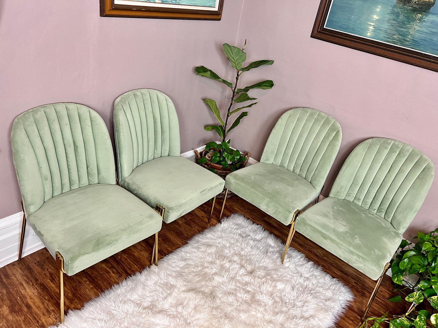 The Spearmint Chairs