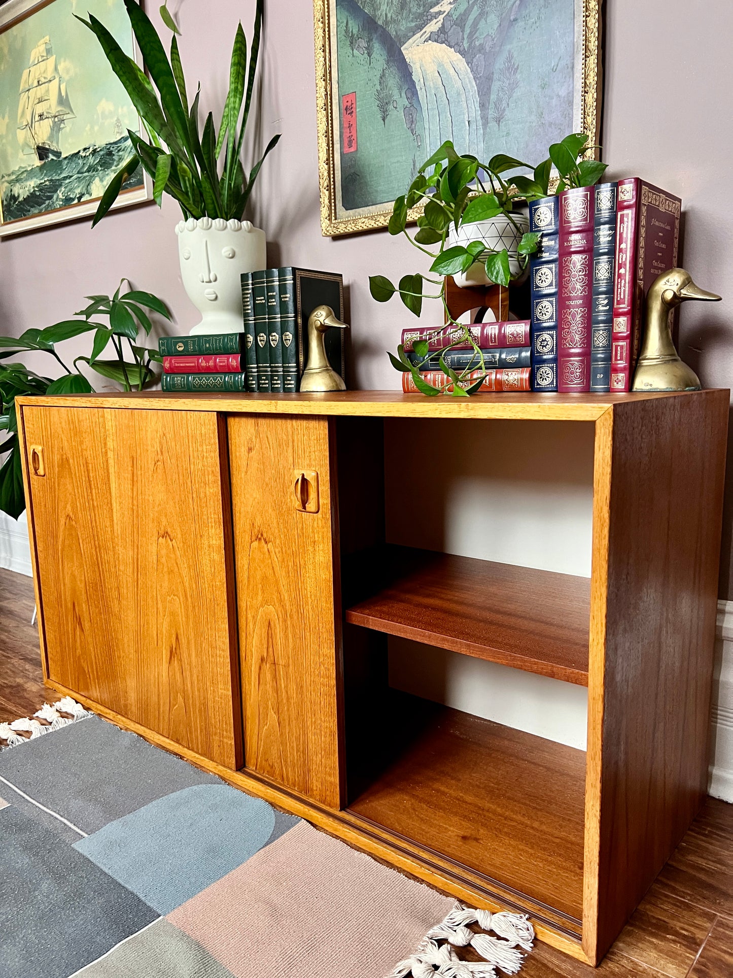 The Hoffman Teak Cabinet