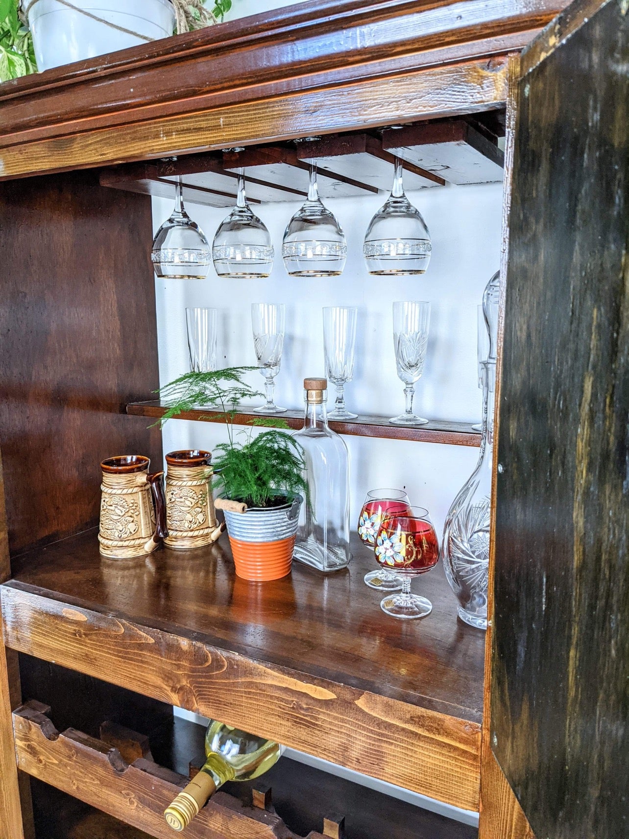 The Iroko Wine Cabinet