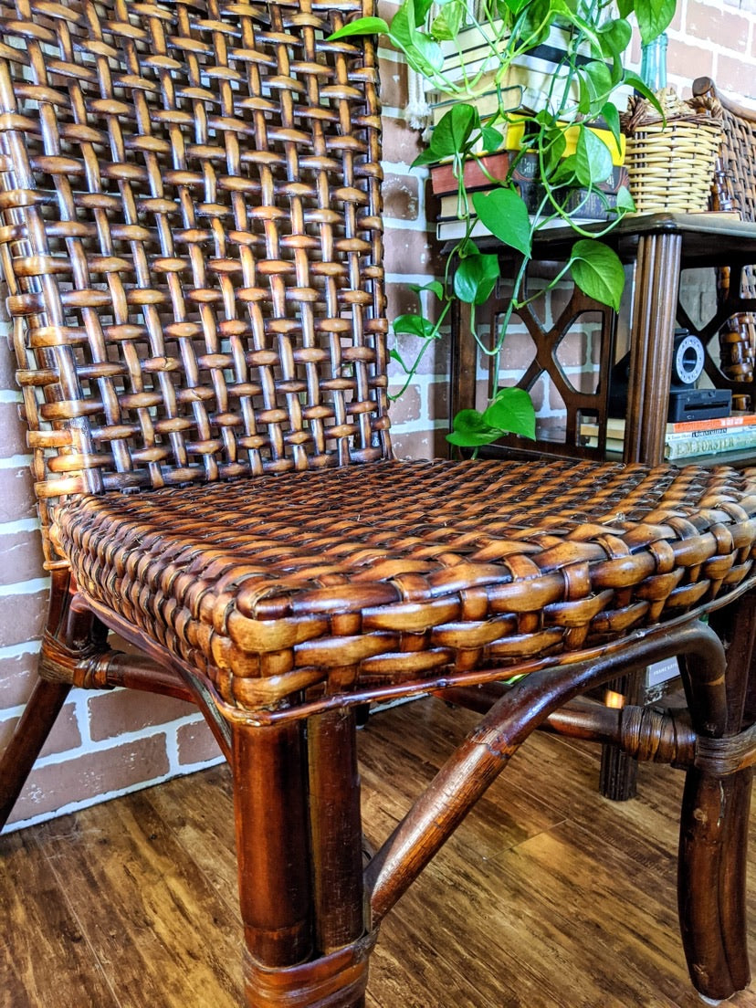 Wicker Rattan Vintage Rare Chairs Victoria BC Furniture Used Thrift