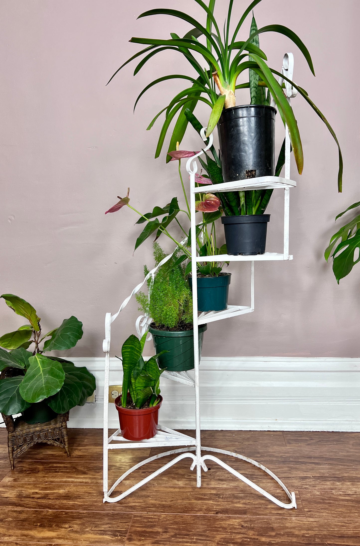 The Spiral Staircase Plant Stand