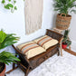 The Rattan Bench