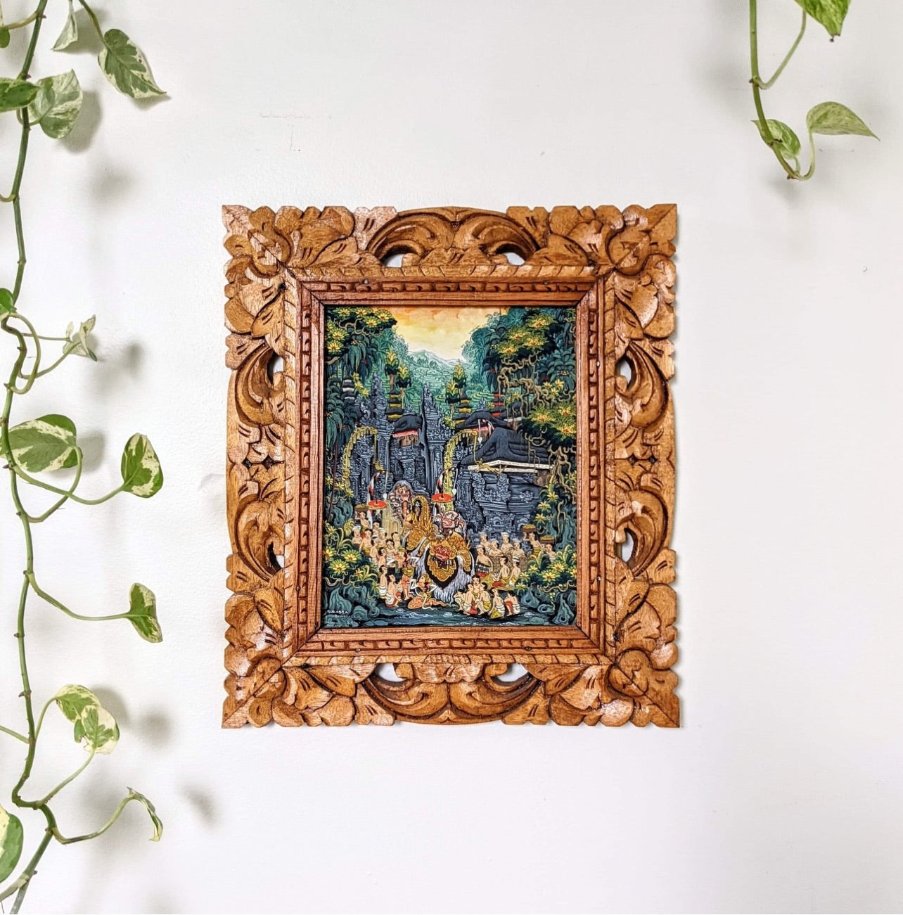 The Lost City of Bali Painting