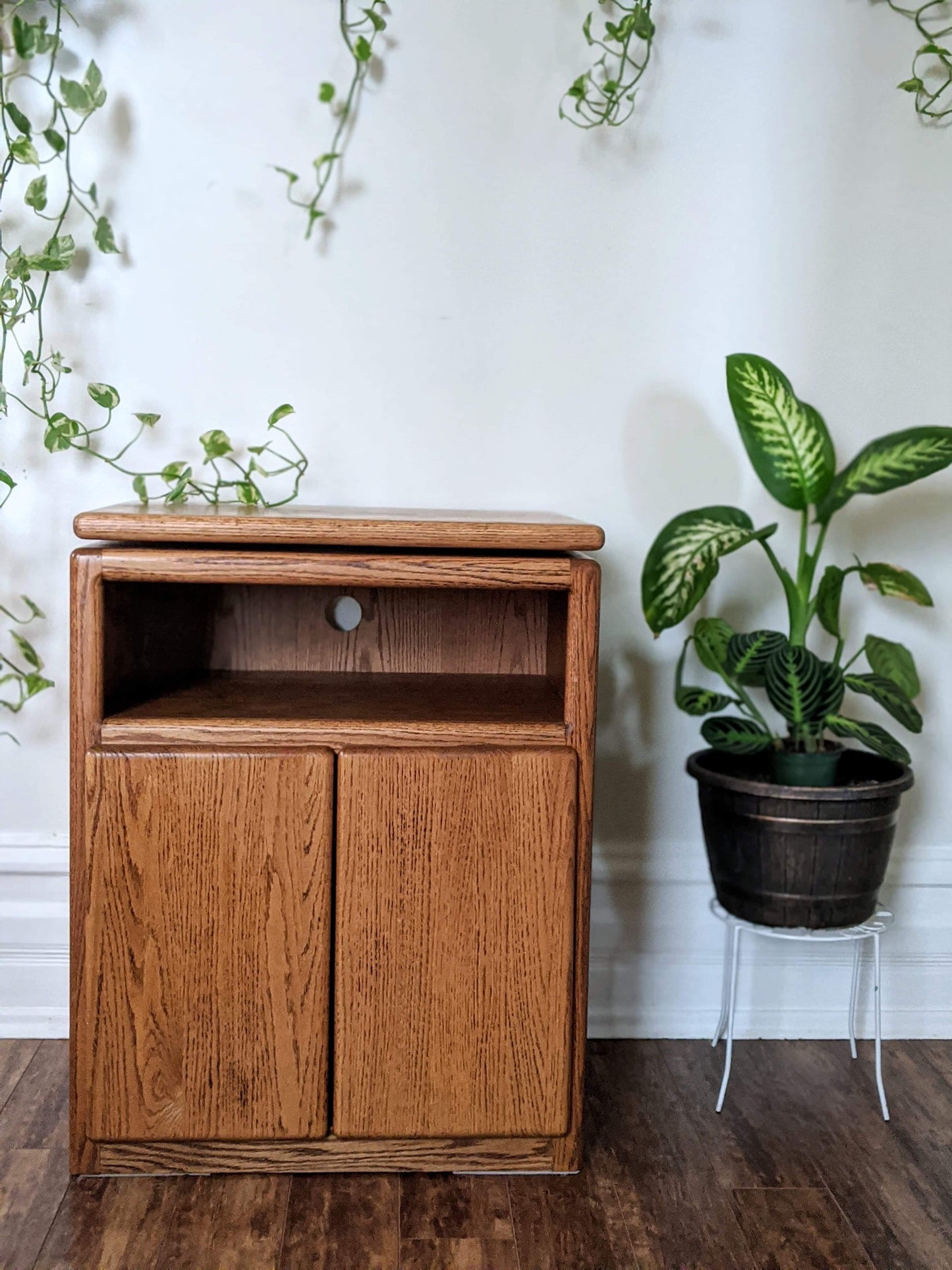 The Oscar Oak Cabinet