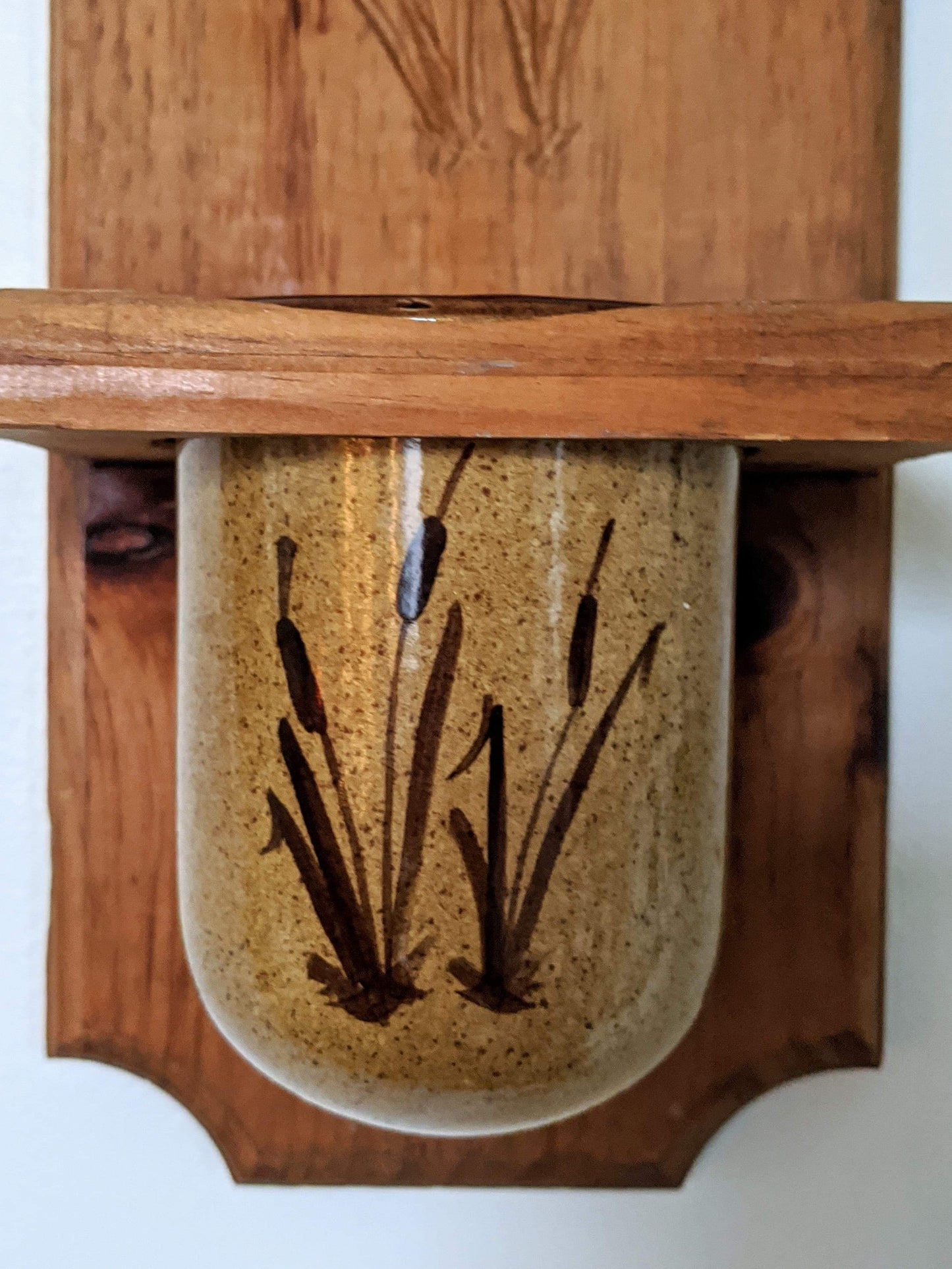 The Cat Tail Salt, Candle or Plant Holder