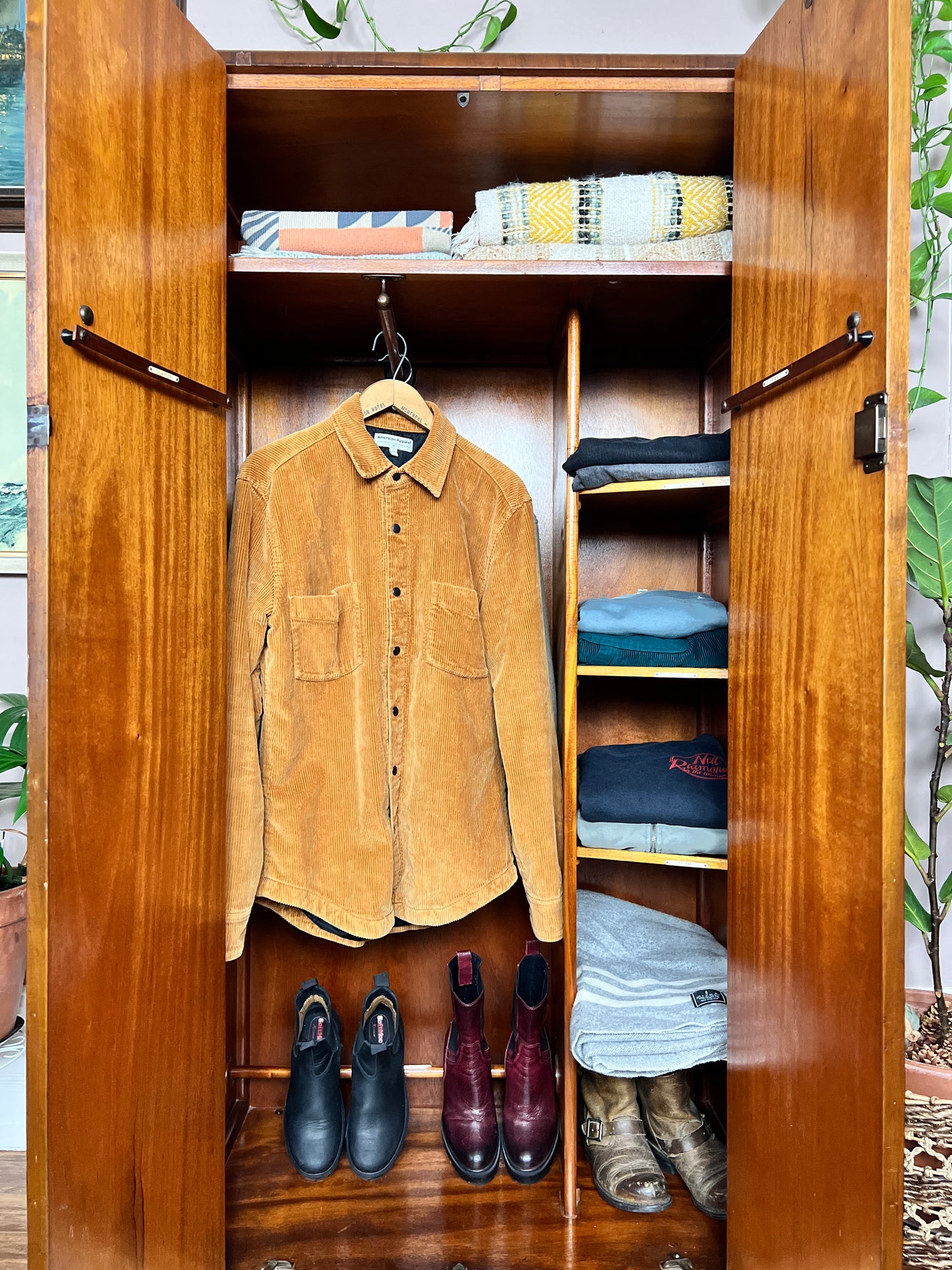 The Burled Walnut Armoire