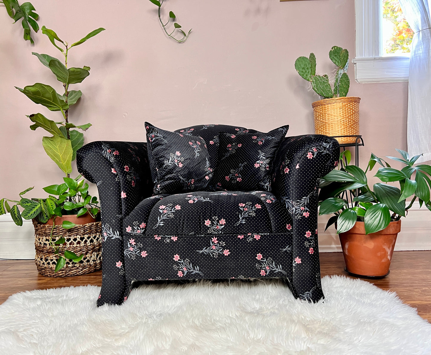 The Black Rose Armchair