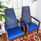 The Big Blue Armchairs