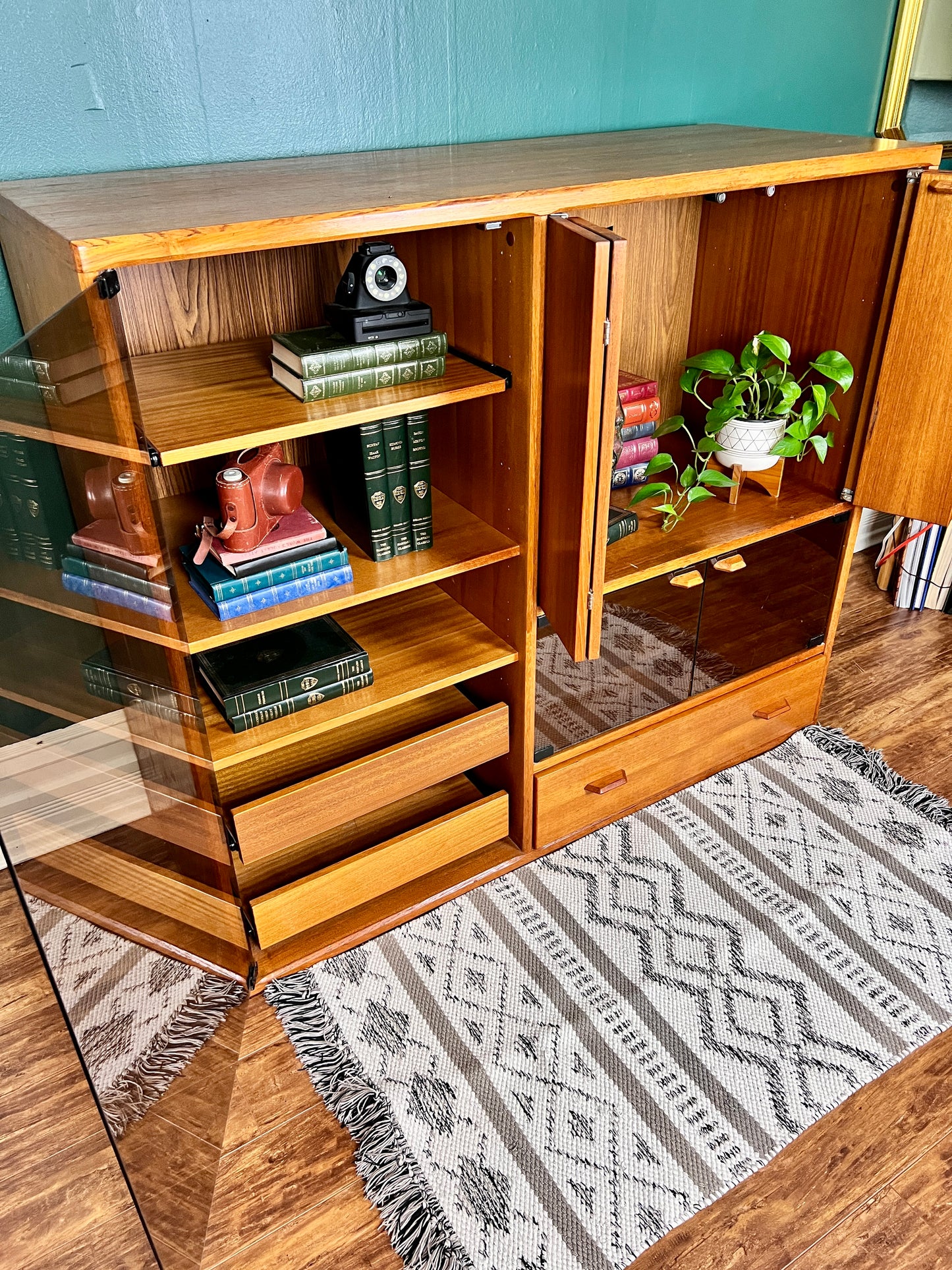 The Tamino Teak Cabinet