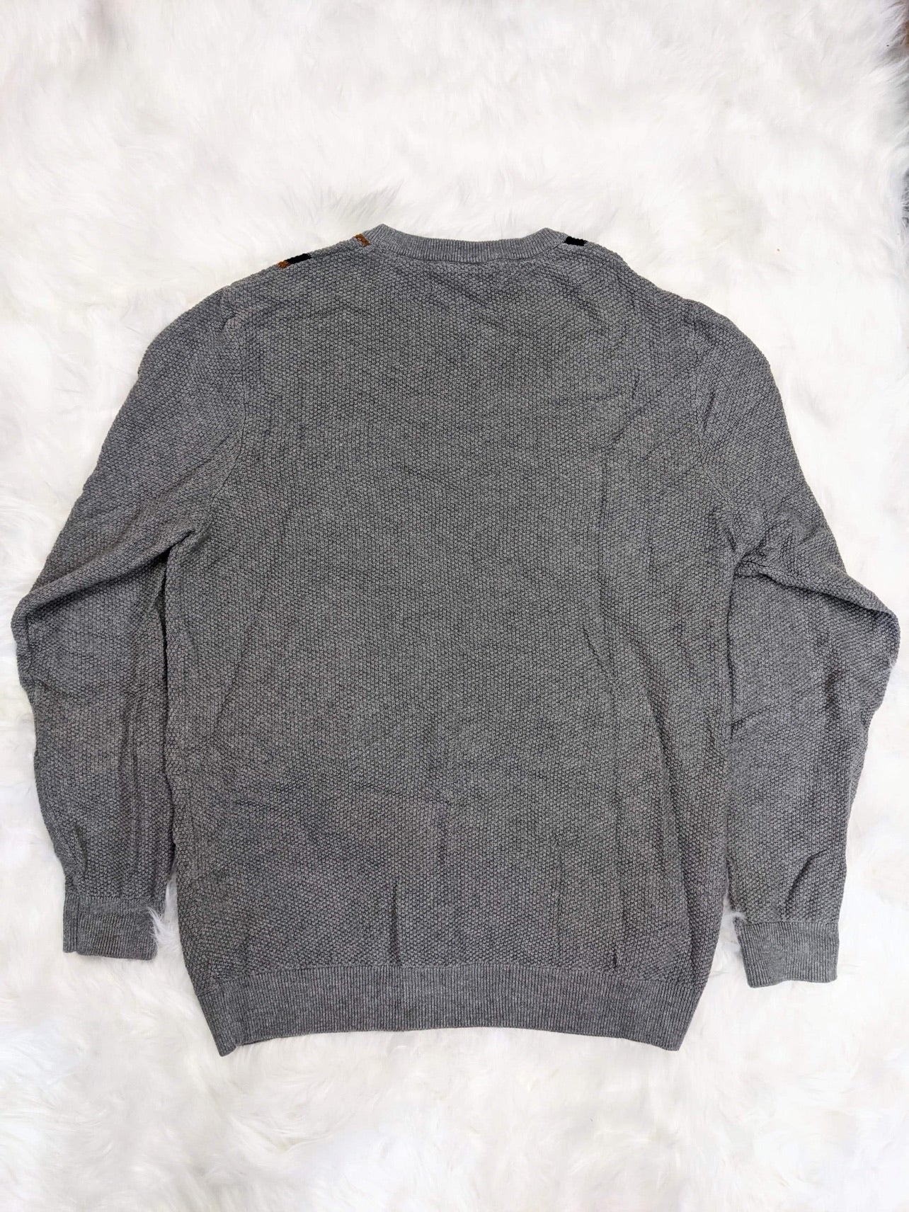 Mens cotton sweater stripes 60s style retro 