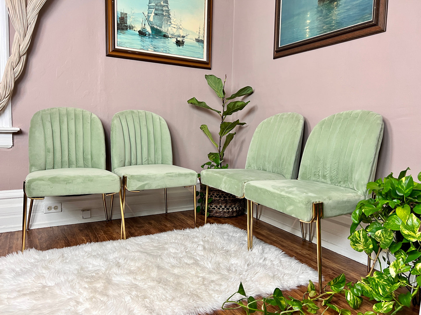 The Spearmint Chairs