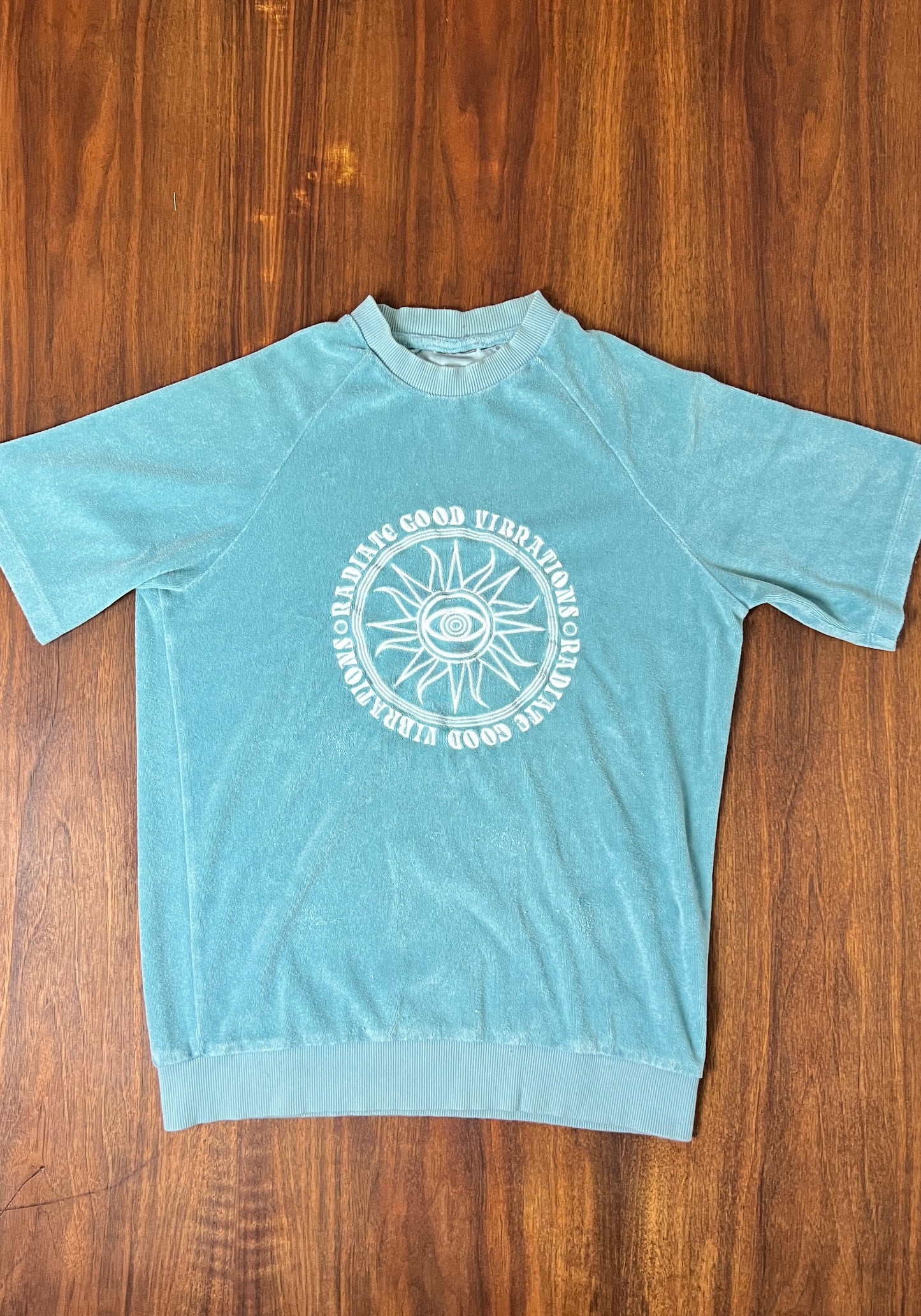 Towelling SS sweatshirt