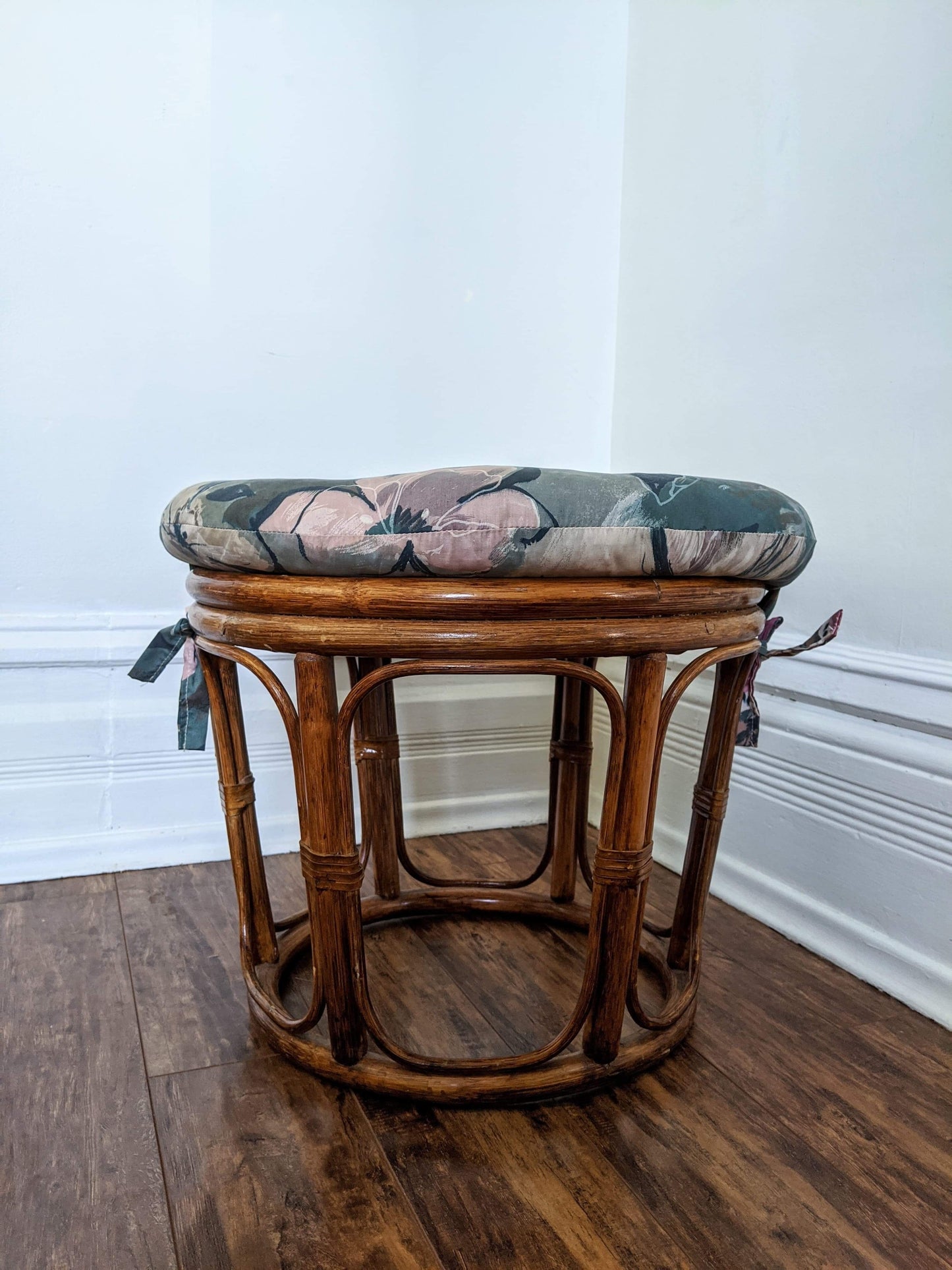 The Ramona Ottoman or Plant Stand