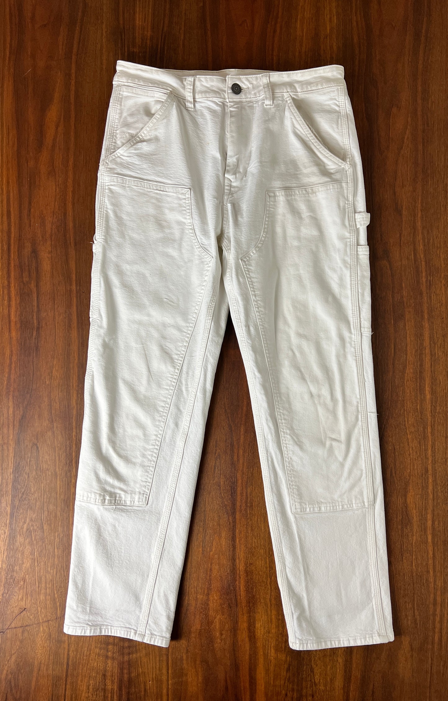 The White Carpenter Pants