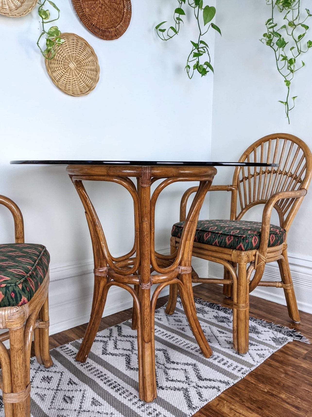 The Three Piece Rattan Set