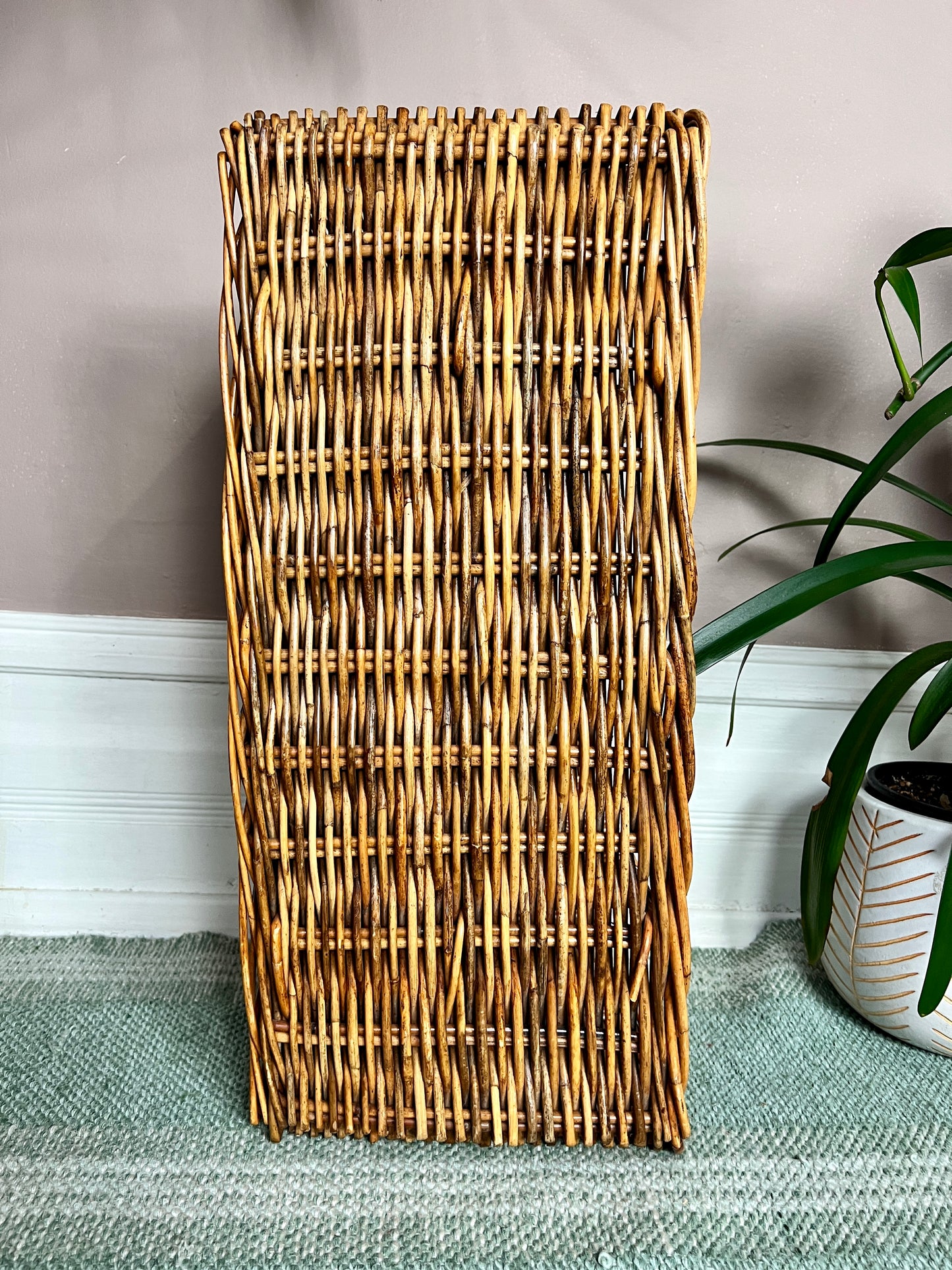 The Wilma Wicker Shelf Basket