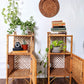 The Franco Wicker Side Tables