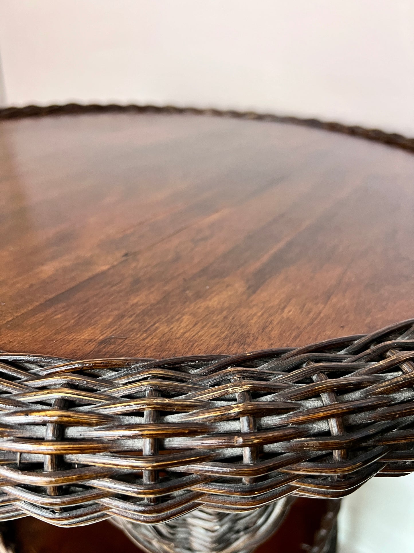 The Wimbley Wicker Table