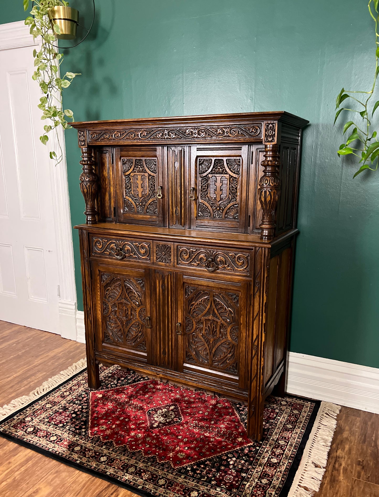 The Oak Shield Cabinet