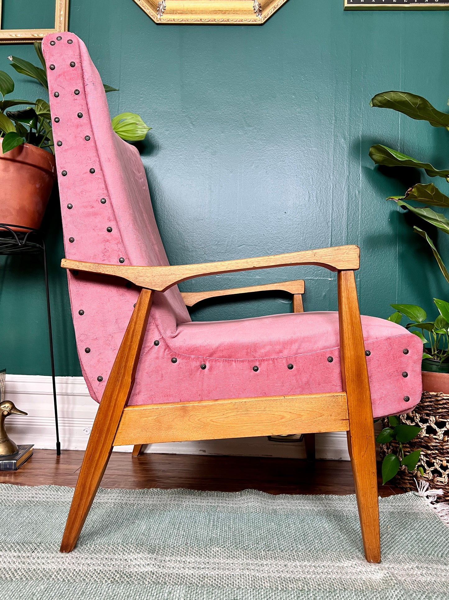 The Dusty Rose Armchair