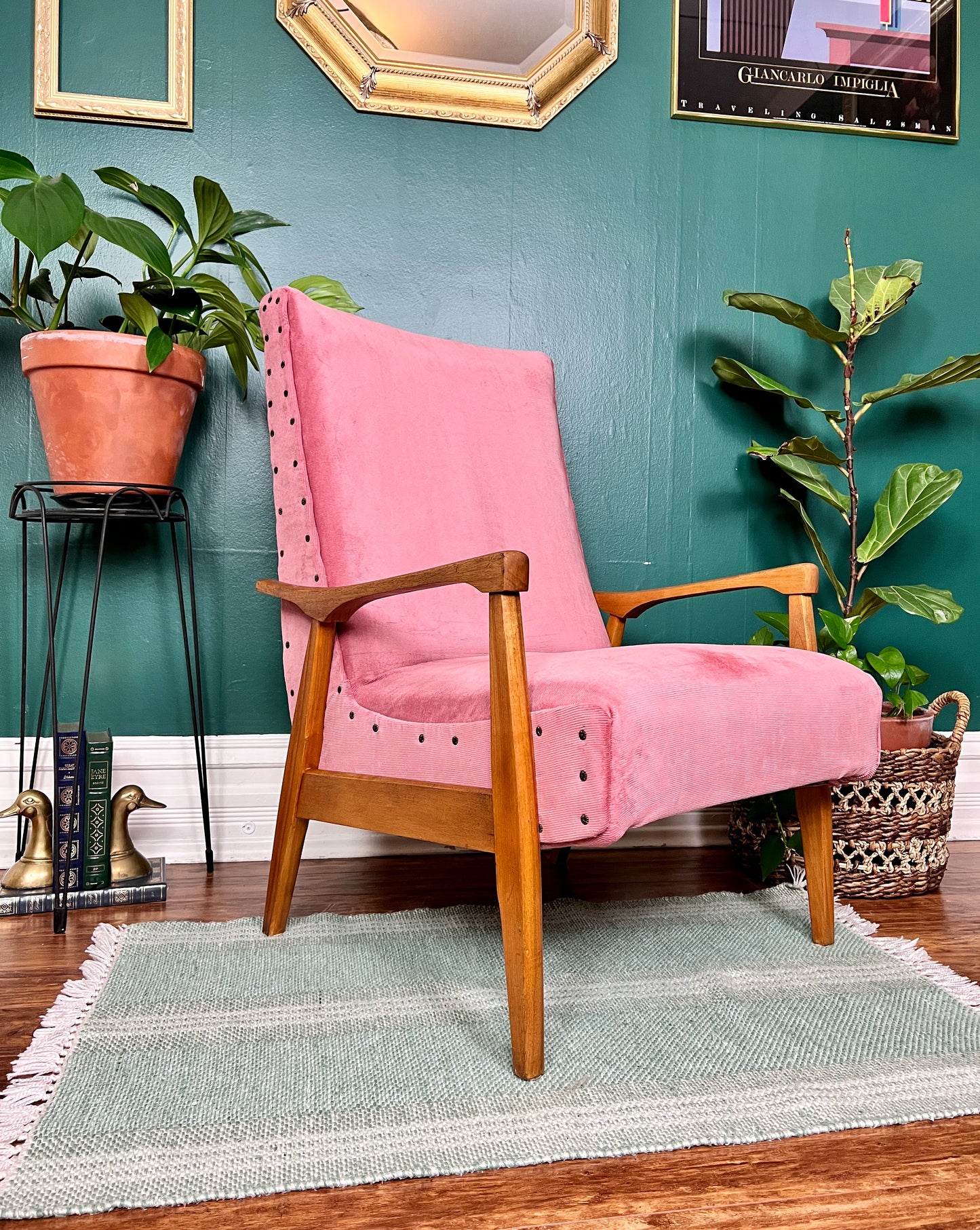 The Dusty Rose Armchair
